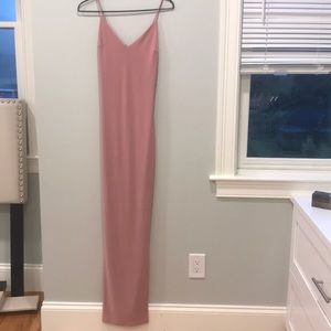 Mauvey Pink Formal Gown